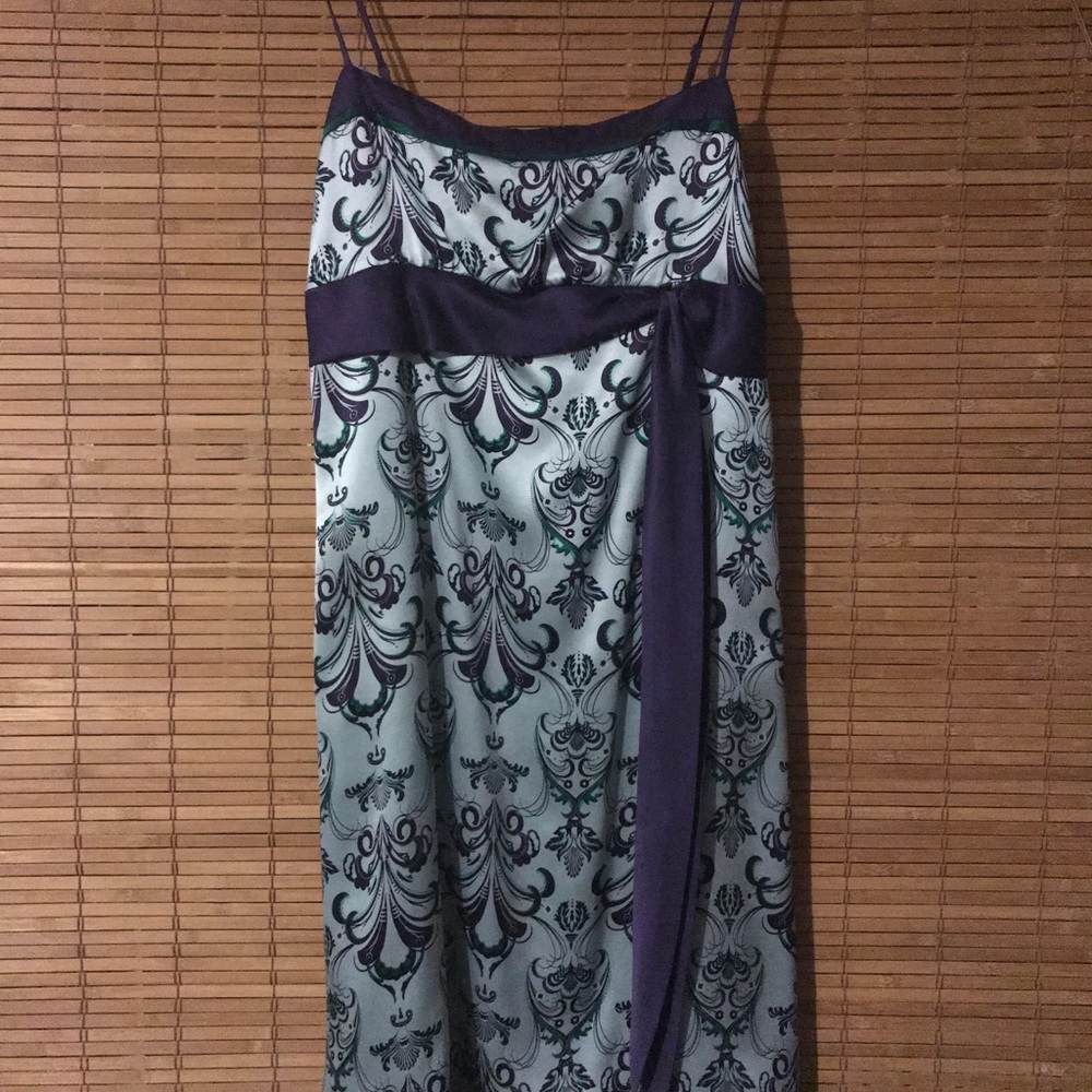 To The Max Muti-Color Paisley Print Cocktail Dress